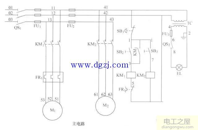 怎样看电气控制电路图?电气控制电路图的识图方法