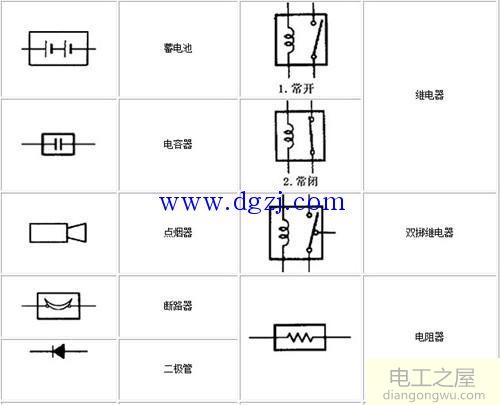 限位开关电气符号_限位开关电气图形符号