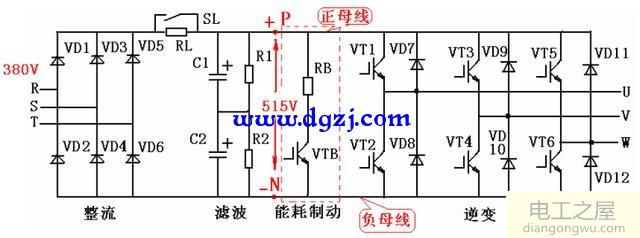 变频器逆变电路维修方法图解