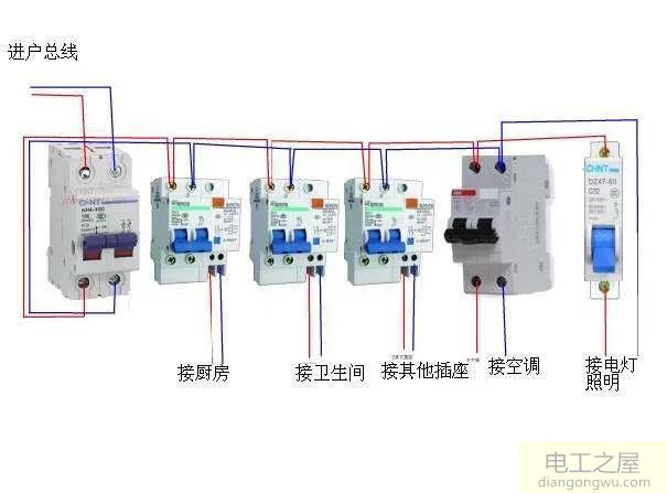 空气开关用一段时间就烧坏更换新的也是一样