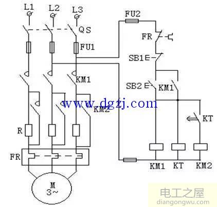 电力拖动接线图_电力拖动与控制接线图