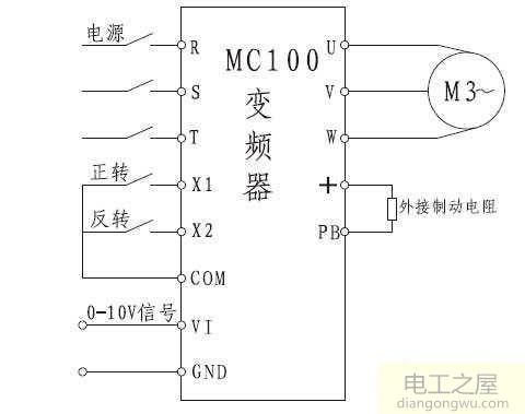 怎样安装3KW异步<a href=http://www.diangongwu.com/zhishi/diandongji/ target=_blank class=infotextkey>电动机</a>的调速装置