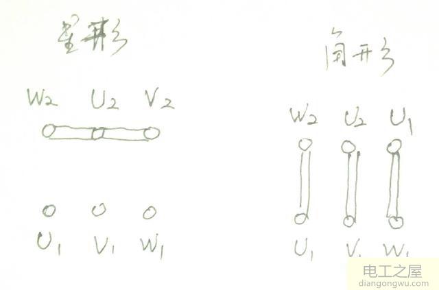 三相电机如何改成三角接法