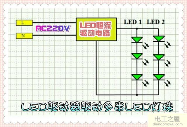 水晶灯白光一半亮一半不亮是什么原因