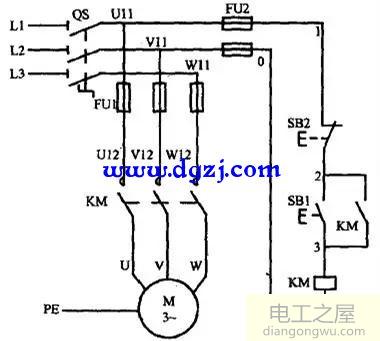 接触器自锁原理_接触器自锁接线图