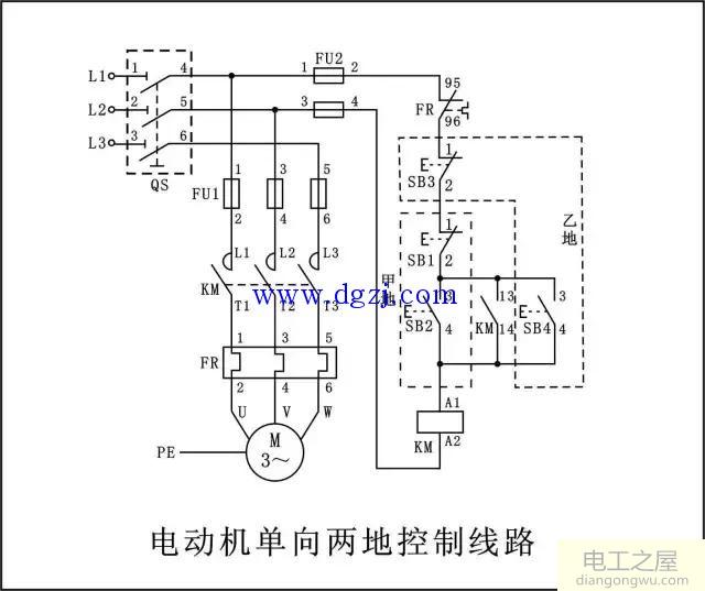 电工实操考核电路图