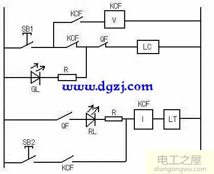 断路器控制回路原理图_断路器控制原理图大全