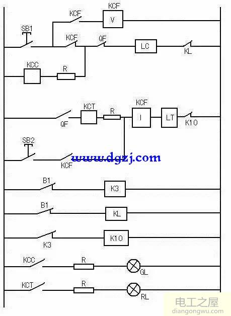 断路器控制回路原理图_断路器控制原理图大全