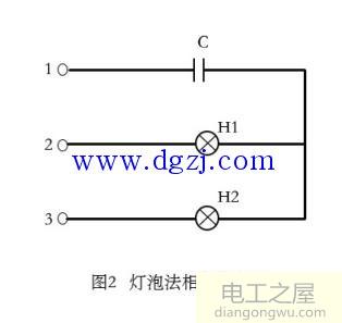 判断和测定三相电源相序的方法