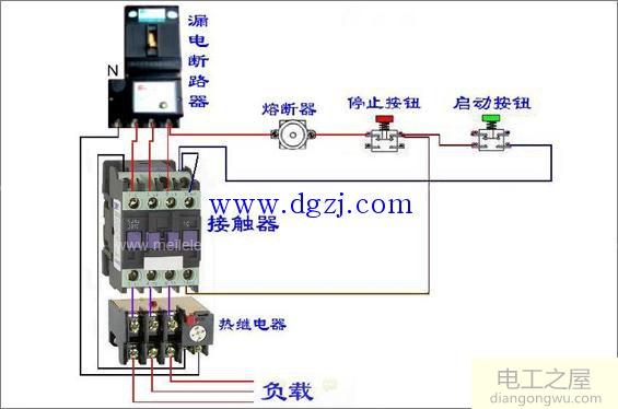 按钮开关怎么接线?按钮开关接线图