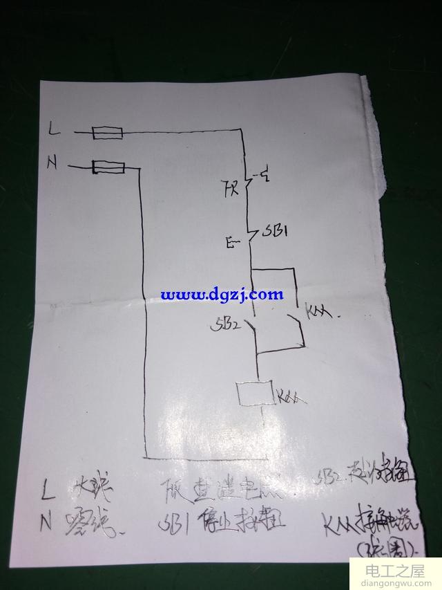 接触器接线法和接触器的结构构造