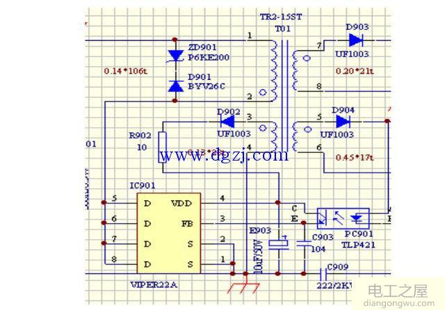空调电源电路图及工作原理图解