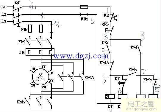380接触器接线图解大全