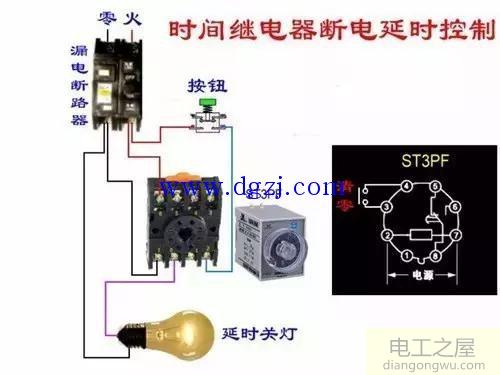 电工常见电路图_电工最常见电路图_电工常见电路实物接线图