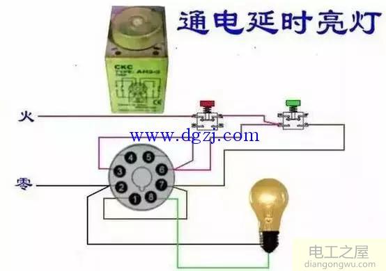 电工常见电路图_电工最常见电路图_电工常见电路实物接线图