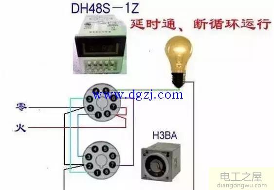 电工常见电路图_电工最常见电路图_电工常见电路实物接线图