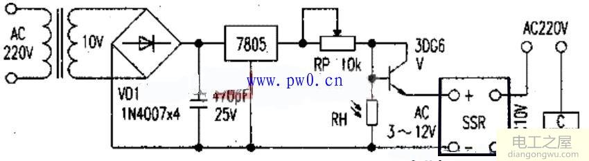 光敏电阻参数及应用电路图