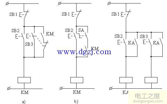 电气控制线路图控制原理图解分析