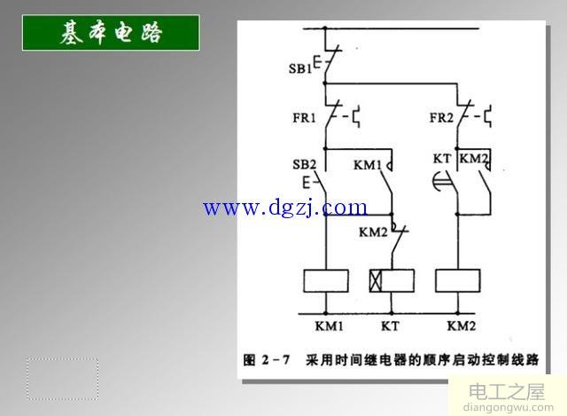 三相电动机正反转控制电路图