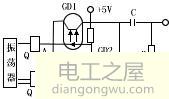 用光电耦合器组成的斩波电路图