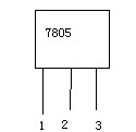 12v7805稳压电源<a href=http://www.diangongwu.com/zhishi/dianlutu/ target=_blank class=infotextkey>电路图</a>