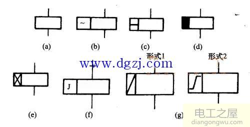 热继电器符号及图形