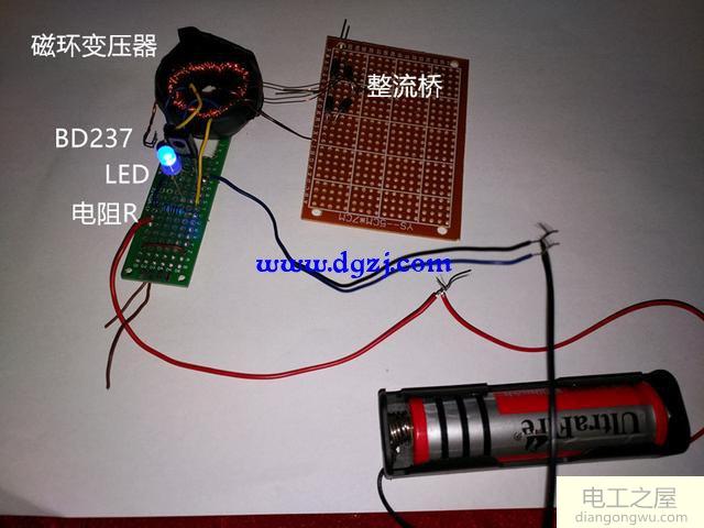 自制DC-DC直流电压变为900v电压电路原理图