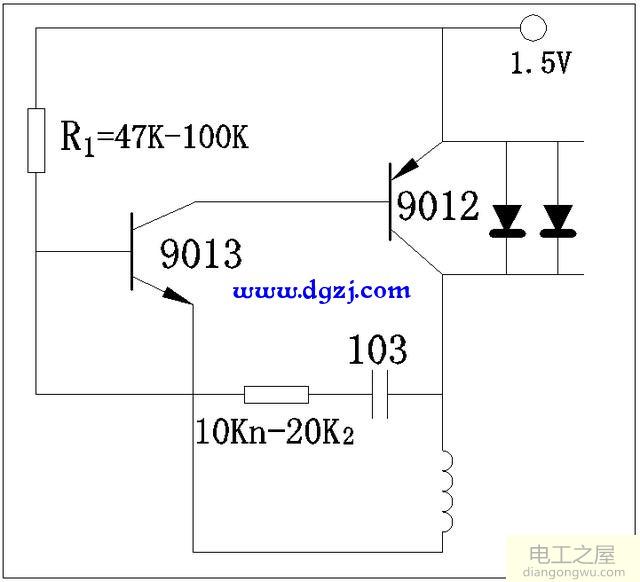 RC互补音频振荡电路图分析