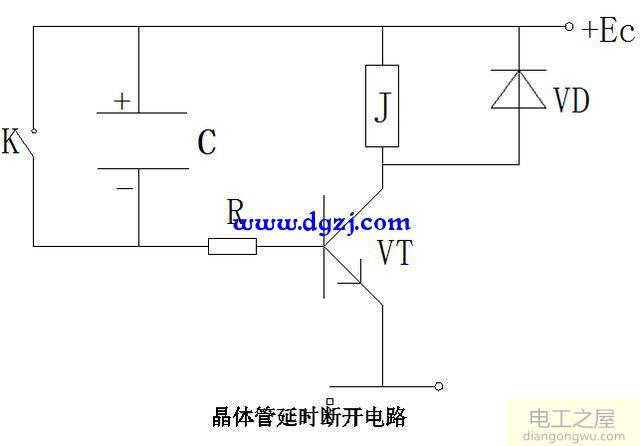 晶体管延时电路图设计原理分析