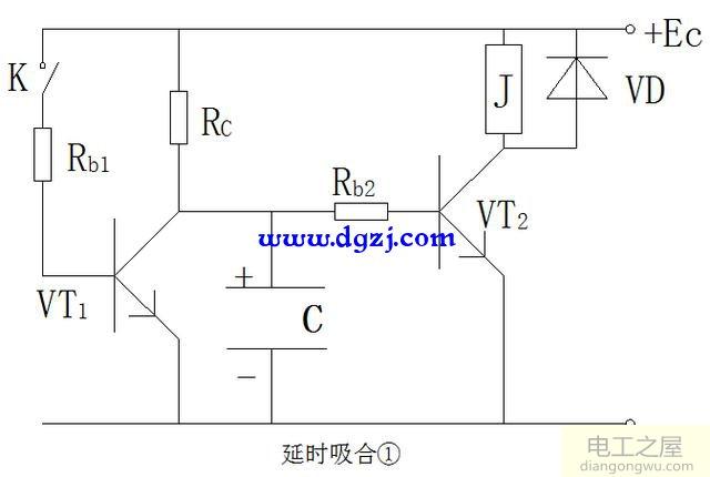 晶体管延时电路图设计原理分析