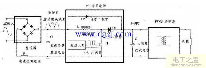 pfc控制电路工作原理图