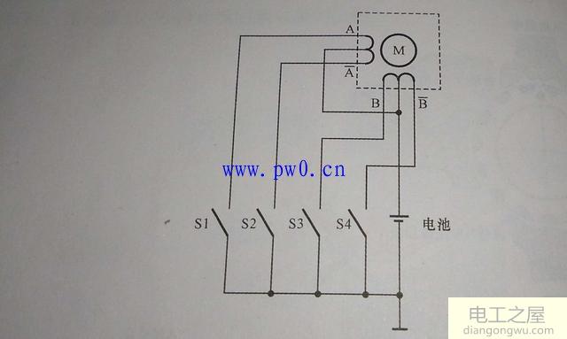 单极性两相步进电机驱动方式图解