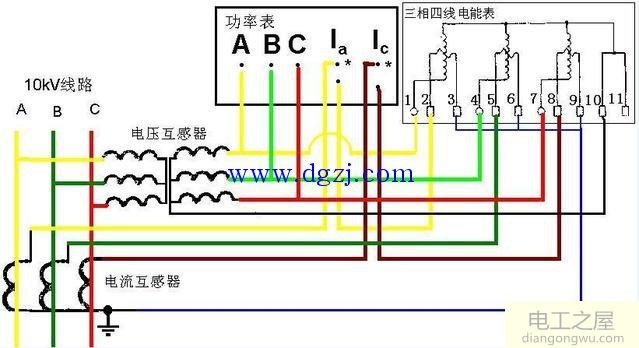 电流互感器接线原理图_电流互感器接线图讲解