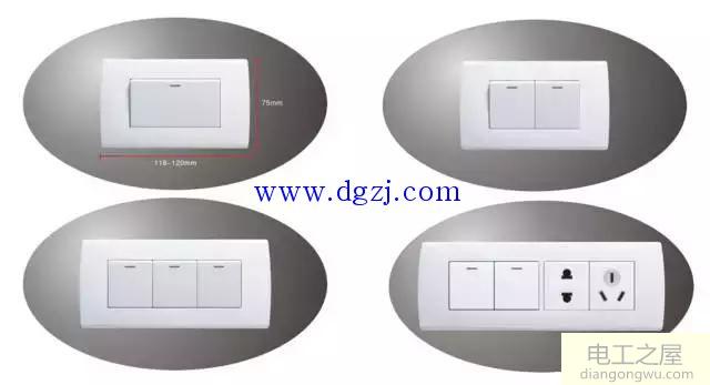 电工基础知识开关插座的分类