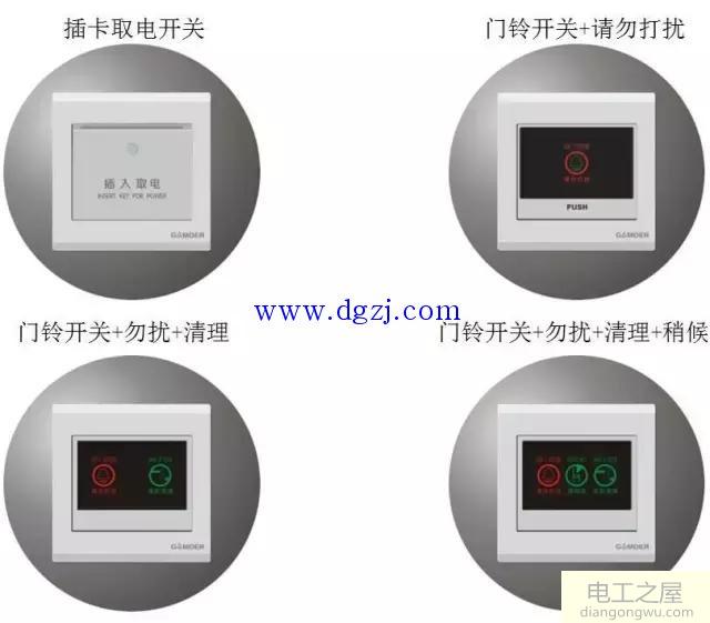 电工基础知识开关插座的分类