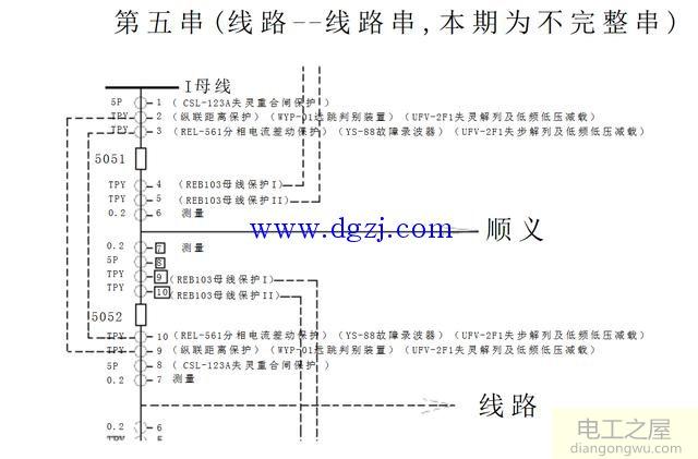 一个半断路器接线方式图解