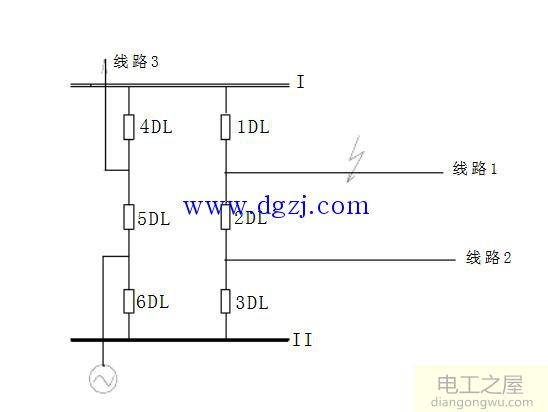 一个半断路器接线方式图解