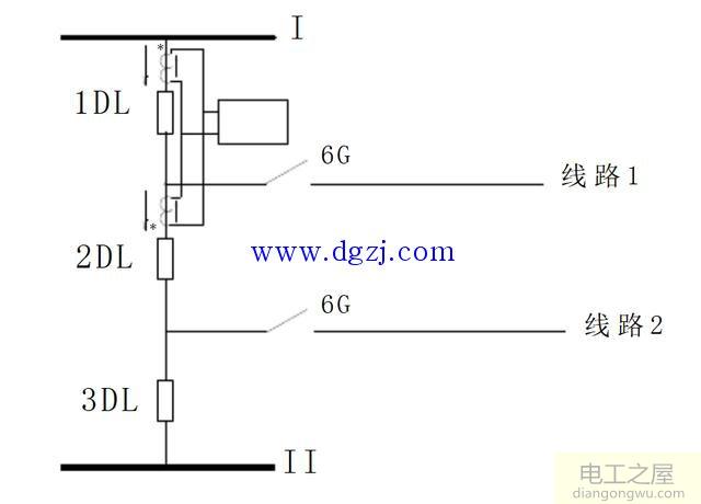 一个半断路器接线方式图解