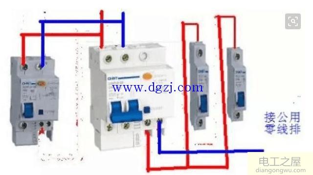 图解断路器接线方法大全