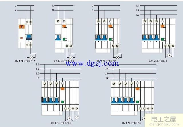 图解断路器接线方法大全