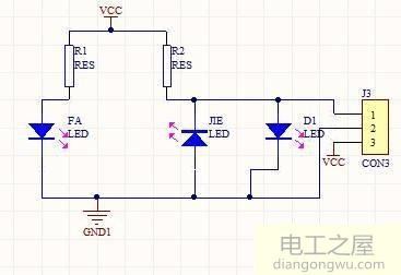 led灯的图怎么画?LED灯的结构图怎么画