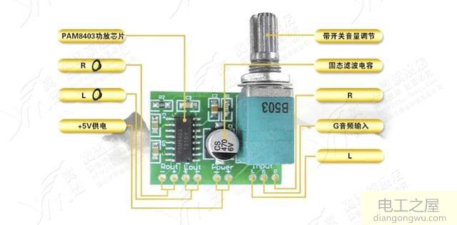 diy蓝牙音箱需要哪些零件