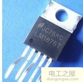 LM1875典型应用<a href=http://www.diangongwu.com/zhishi/dianlutu/ target=_blank class=infotextkey>电路图</a>