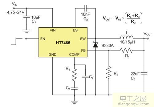 24V转5V电流1.5A,SOP8封装外围电路什么芯片好