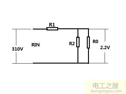 220V电压用3伏电压表做指示怎么改加电阻