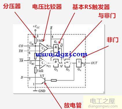 记住这几个数字学习555定时器电路不在难