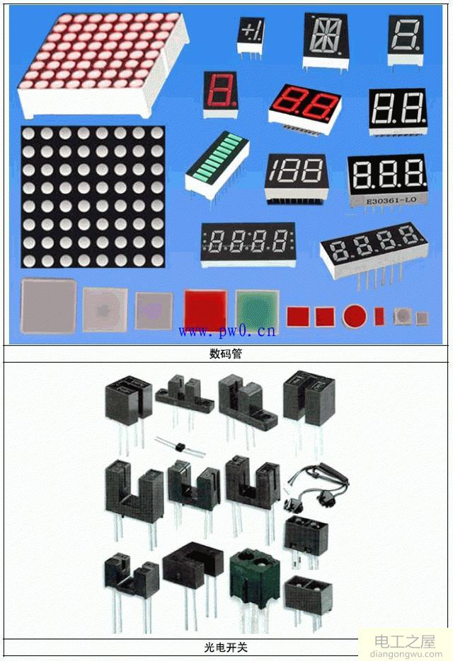 电子元件大全_电子元件识别大全图_电子元件作用及图解