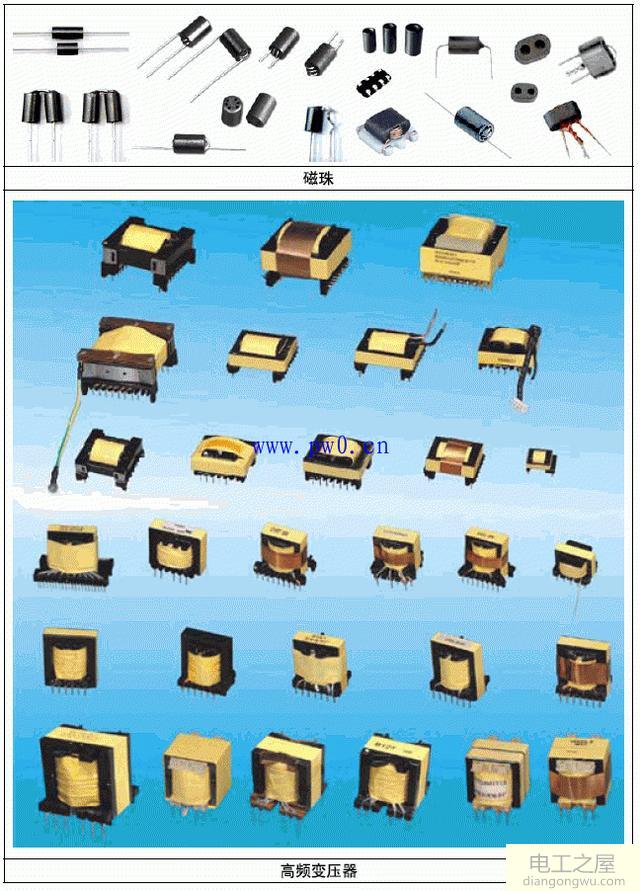 电子元件大全_电子元件识别大全图_电子元件作用及图解