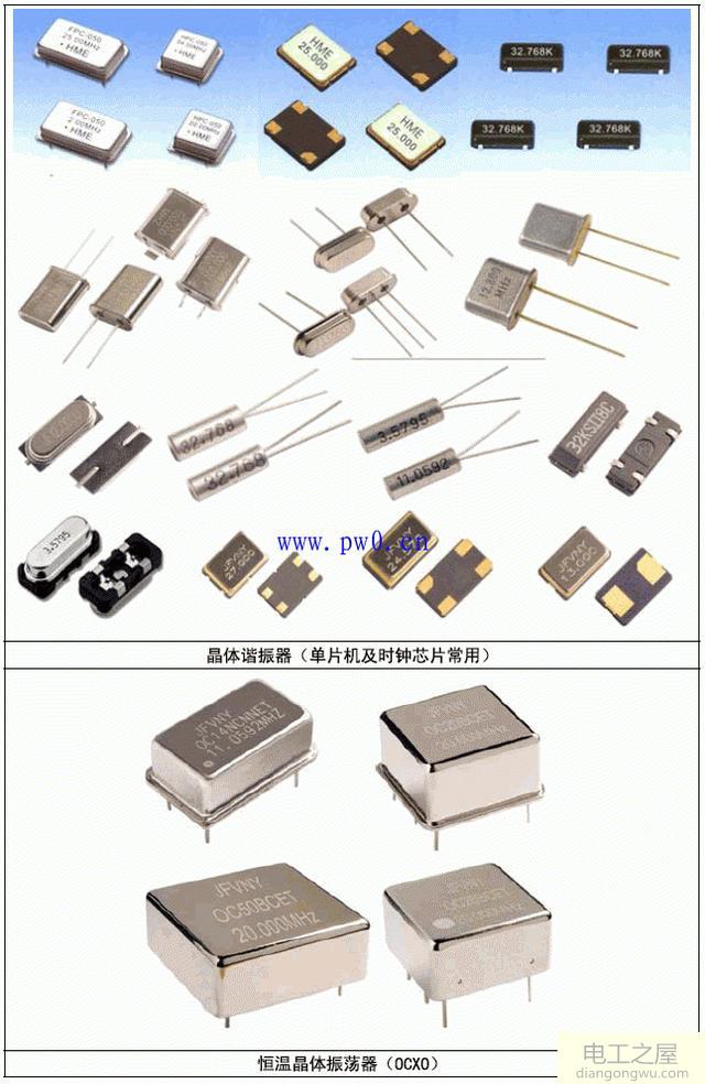 电子元件大全_电子元件识别大全图_电子元件作用及图解