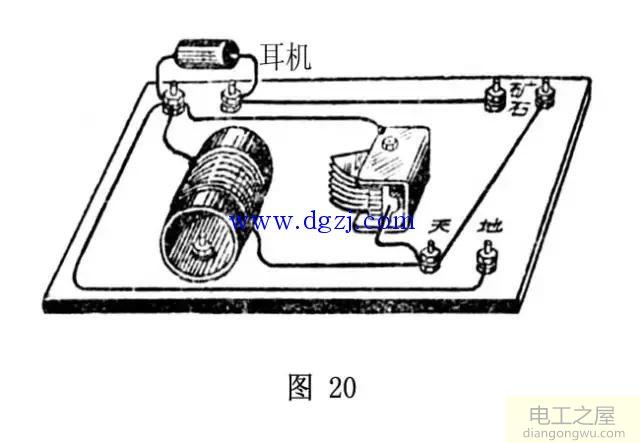 什么叫矿石收音机?矿石收音机制作元器件图解